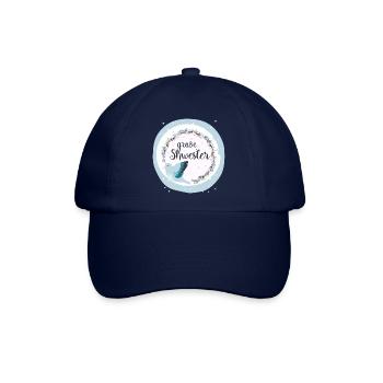 große Schwester Vogel - Baseballkappe - Blau/Blau - Vorne