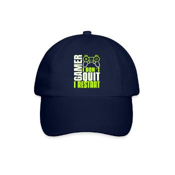 Gaming esports Gamer - Baseballkappe - Blau/Blau - Vorne