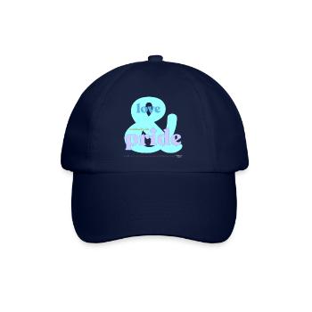 Stolz Eisblau - Baseballkappe - Blau/Blau - Vorne