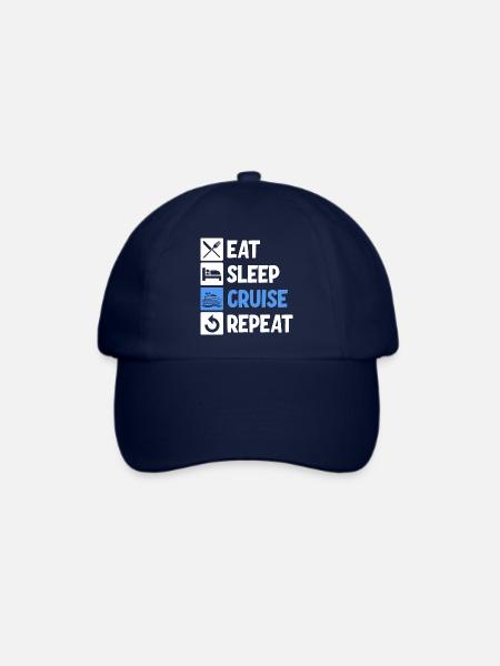 Familien Kreuzfahrt - Baseballkappe - Blau/Blau