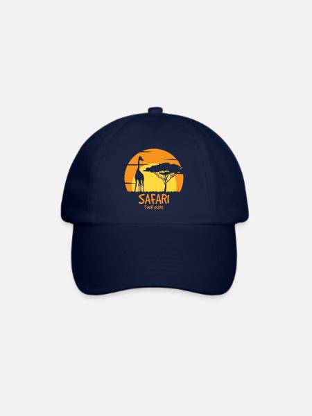 Safari Reiseführer - Baseballkappe - Blau/Blau