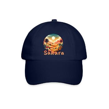 Sahara: Wüstenzauber in Marokko & Ägypten - Baseballkappe - Blau/Blau - Vorne