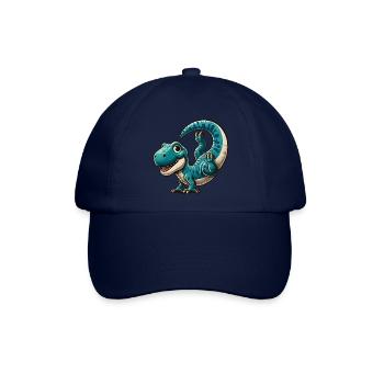 Dino T-Rex Handstand Sport Salto Flip - Baseballkappe - Blau/Blau - Vorne