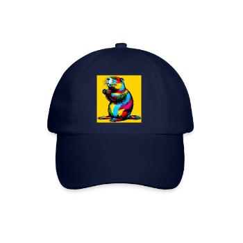 Bieber - Baseballkappe - Blau/Blau - Vorne