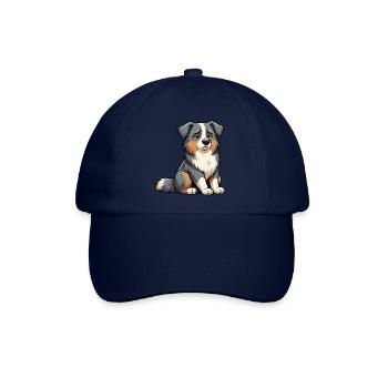 Australian Shepherd Aussie Aussiebesitzer Aussies - Baseballkappe - Blau/Blau - Vorne