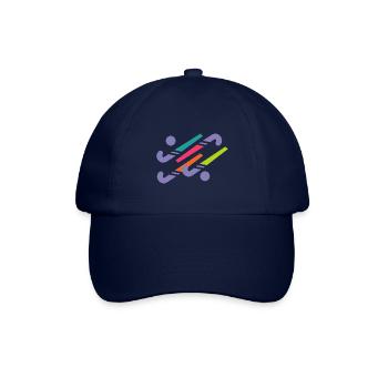 Hockeyschläger - Baseballkappe - Blau/Blau - Vorne
