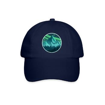 Nordischer Berg - Baseballkappe - Blau/Blau - Vorne