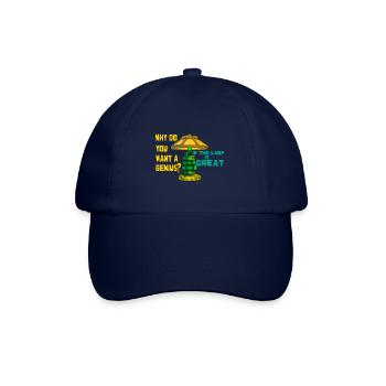DIE LAMPE - Baseballkappe - Blau/Blau - Vorne