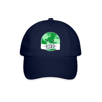 Ökologie Ökologie Schutz des Planeten - Baseballkappe - Blau/Blau - Vorne