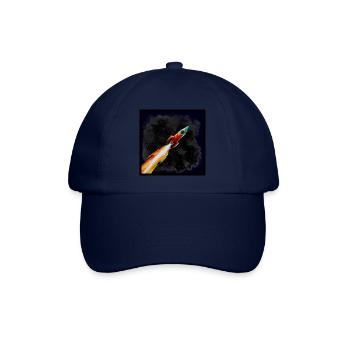 Rakete - Baseballkappe - Blau/Blau - Vorne