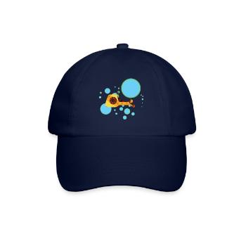 Lachs - Baseballkappe - Blau/Blau - Vorne