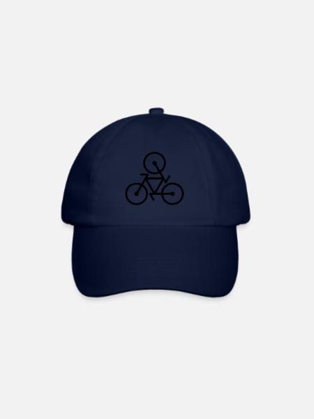 triathlon bike - Baseballkappe - Blau/Blau
