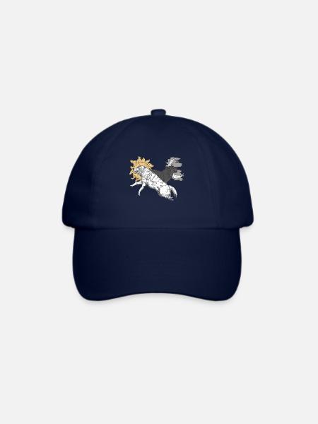 Hati Skalli nordische Mythologie - Baseballkappe - Blau/Blau