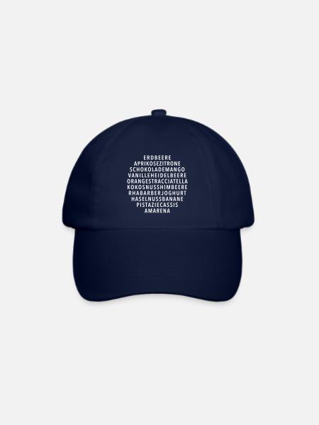 Eis geht immer! - Baseballkappe - Blau/Blau