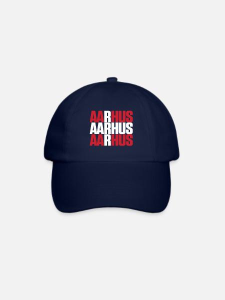 Aarhus Dänemark Fahne - Baseballkappe - Blau/Blau