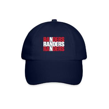 Randers Dänemark Fahne - Baseballkappe - Blau/Blau - Vorne
