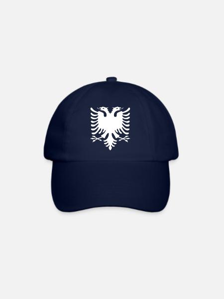 albanie white 2013 800.dpi - Baseballkappe - Blau/Blau
