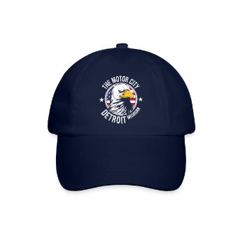 Detroit - Baseballkappe - Blau/Blau - Vorne