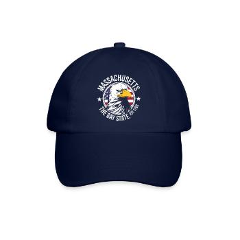 Massachusetts - Baseballkappe - Blau/Blau - Vorne