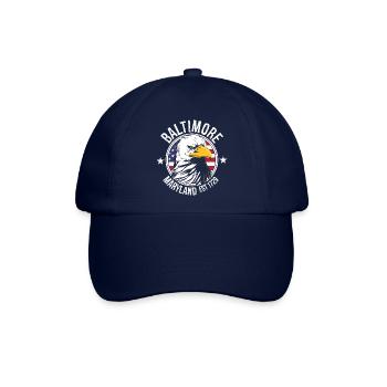 Baltimore - Baseballkappe - Blau/Blau - Vorne