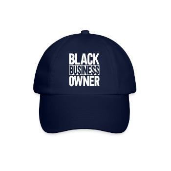 Black Business Owner - Baseballkappe - Blau/Blau - Vorne