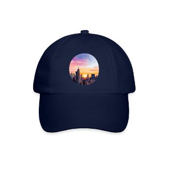 Skyline - Baseballkappe - Blau/Blau - Vorne