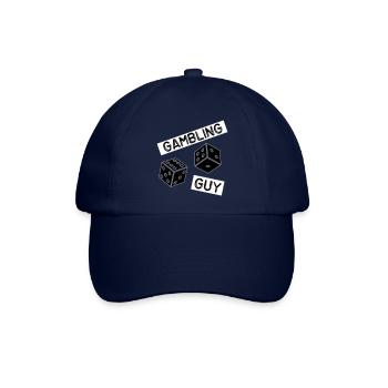 Gambling Guy Würfelspieler - Baseballkappe - Blau/Blau - Vorne