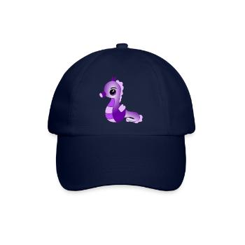 Knuffiges Seepferdchen - Baseballkappe - Blau/Blau - Vorne