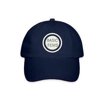 Grundlegende Elemente - Baseballkappe - Blau/Blau - Vorne