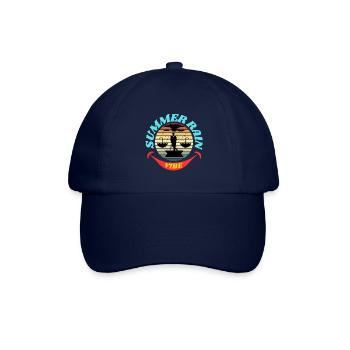 Sommerregen-Stimmung - Baseballkappe - Blau/Blau - Vorne