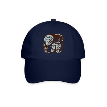 Ich bin kein Feind. Hand der Einigkeit & Harmonie - Baseballkappe - Blau/Blau - Vorne