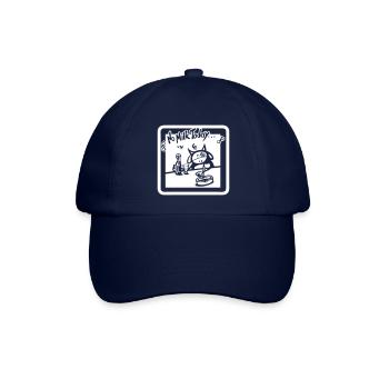 No milk today - Baseballkappe - Blau/Blau - Vorne