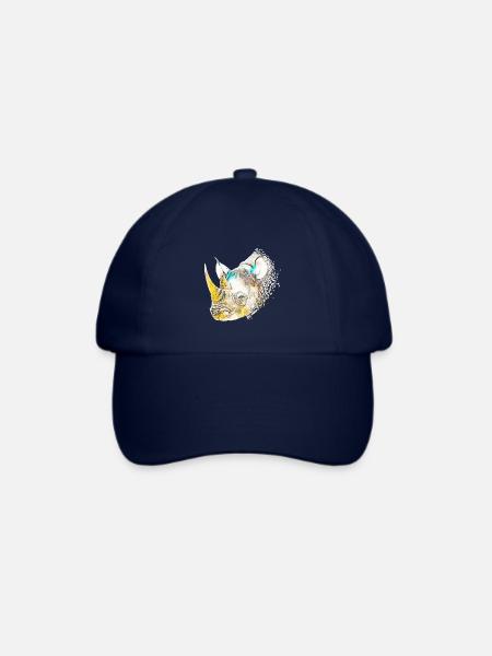 Nashorn - Baseballkappe - Blau/Blau