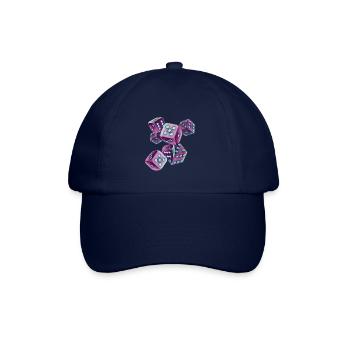 Würfel - Baseballkappe - Blau/Blau - Vorne