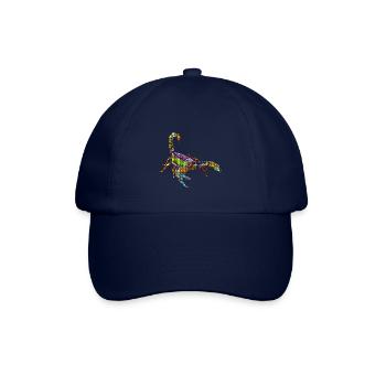 Skorpion - Baseballkappe - Blau/Blau - Vorne