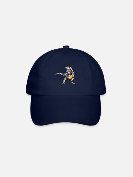 Tyrannosaurus Rex - Baseballkappe - Blau/Blau