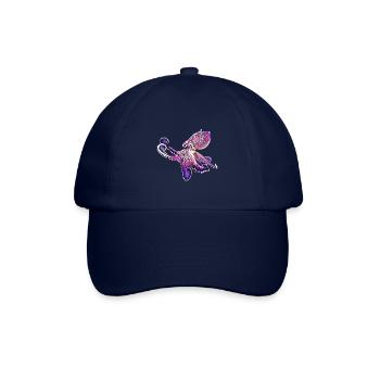 Octopus - Baseballkappe - Blau/Blau - Vorne