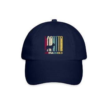 Lagotto Romagnolo Vintage - Baseballkappe - Blau/Blau - Vorne