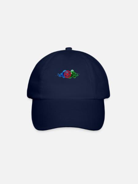 RäderRomaSintiCoprightLennylindell2 - Baseballkappe - Blau/Blau