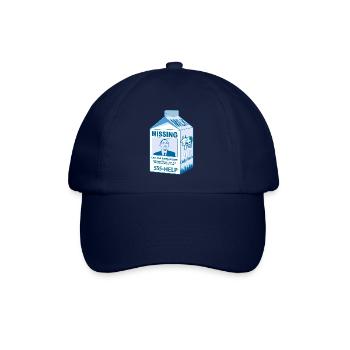 fehlende Obama - Baseballkappe - Blau/Blau - Vorne