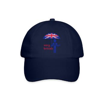 Very British (3C) - Baseballkappe - Blau/Blau - Vorne