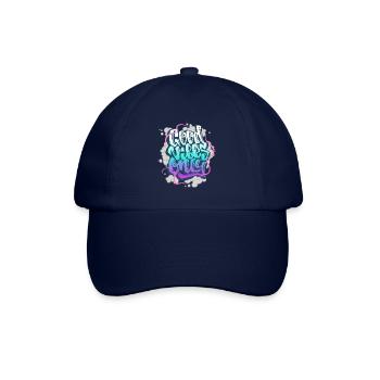 Coole Sprüche - Baseballkappe - Blau/Blau - Vorne