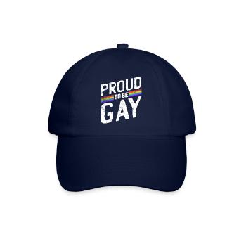 Gay Pride - Baseballkappe - Blau/Blau - Vorne