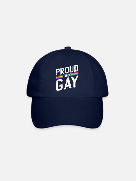Gay Pride - Baseballkappe - Blau/Blau