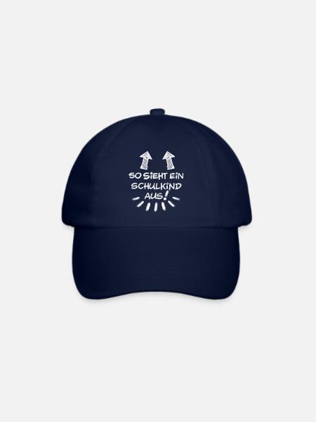 Einschulung So Sieht Ein Schulkind Aus - Baseballkappe - Blau/Blau