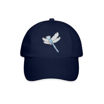 Libelle - Baseballkappe - Blau/Blau - Vorne