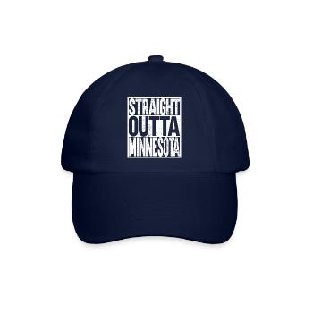 Minnesota - Baseballkappe - Blau/Blau - Vorne