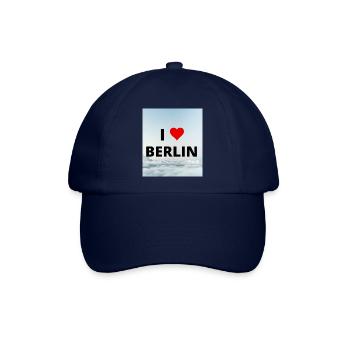 ICH LIEBE BERLIN - Baseballkappe - Blau/Blau - Vorne