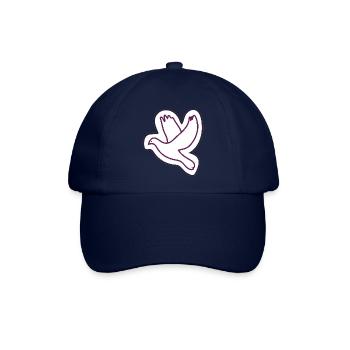 Vogel - Baseballkappe - Blau/Blau - Vorne