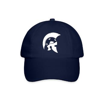Sparta Helm Logo - Baseballkappe - Blau/Blau - Vorne